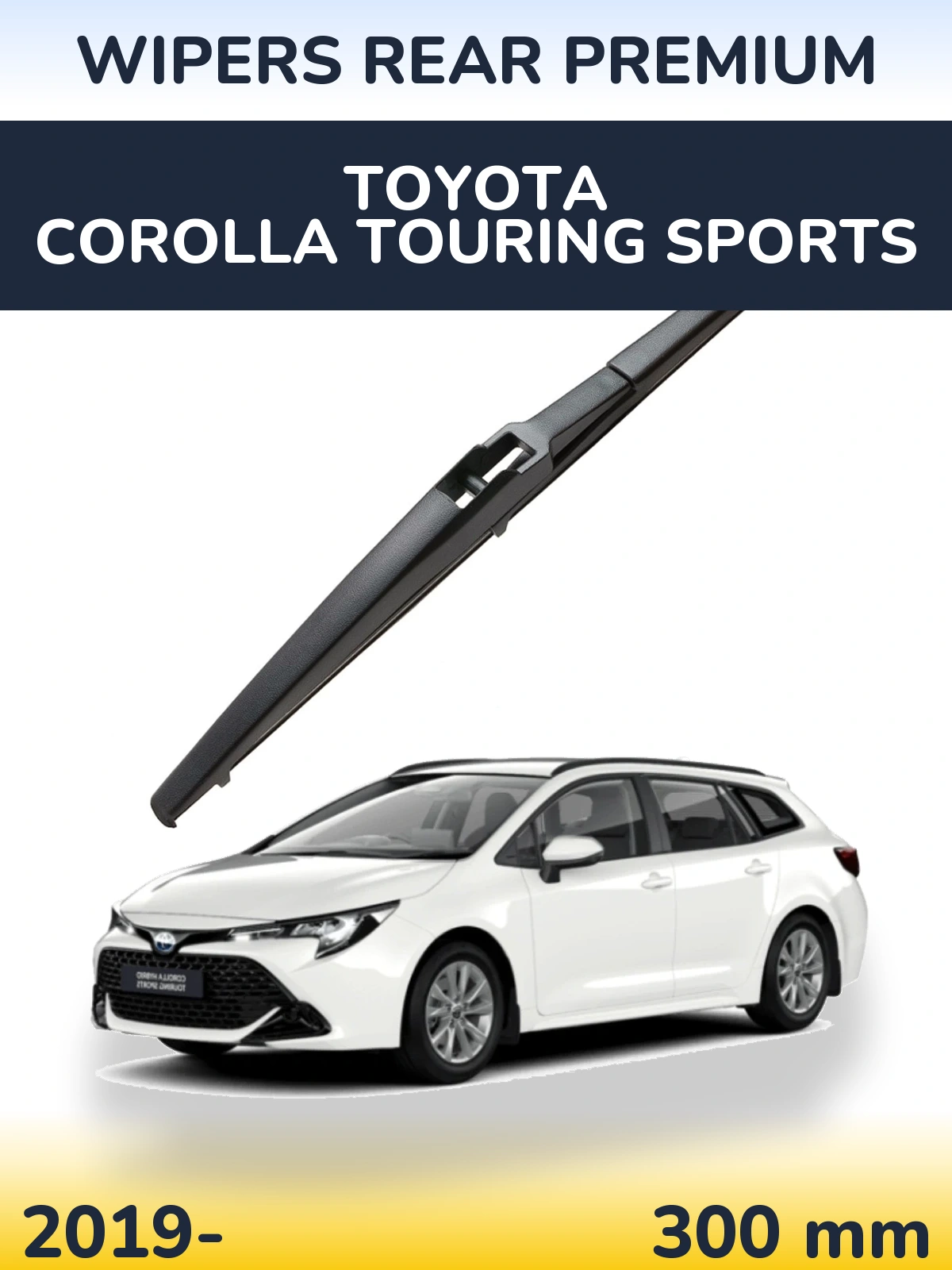 Задний дворник WIPERS REAR PREMIUM 300 мм для Toyota Corolla Touring Sports 2019-2026