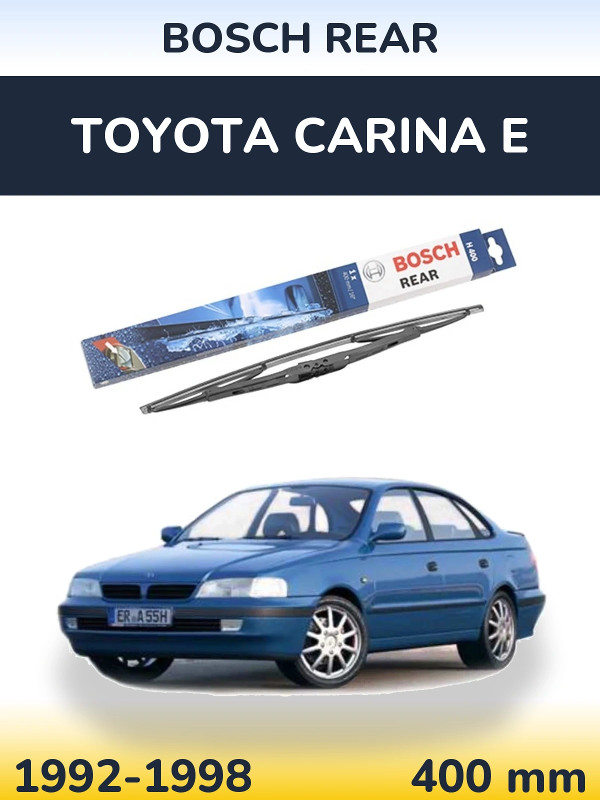 Tylna wycieraczka BOSCH Rear 400 mm do Toyota Carina E 1992-1998