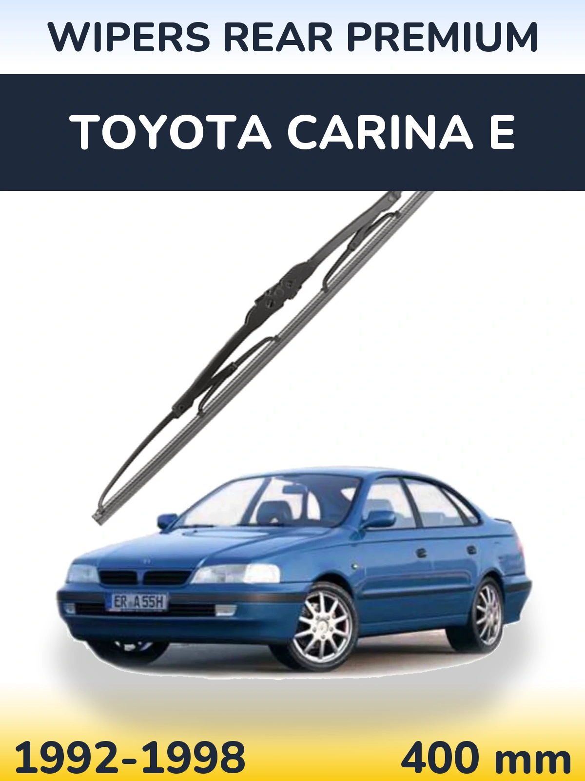 Задний дворник WIPERS REAR PREMIUM 400 мм для Toyota Carina E 1992-1998
