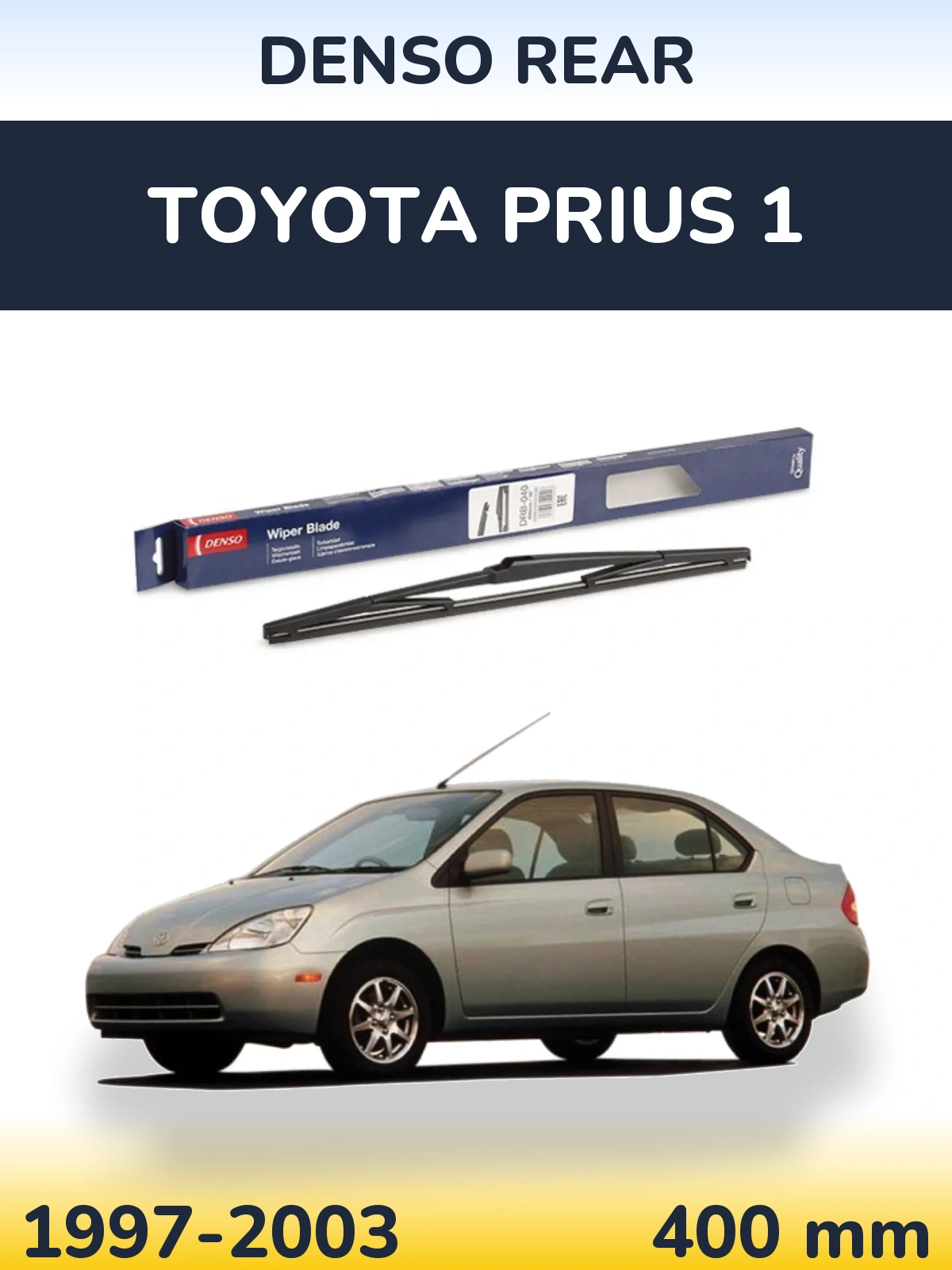Tylna wycieraczka Denso Rear 400 mm do Toyota Prius 1 1997-2003