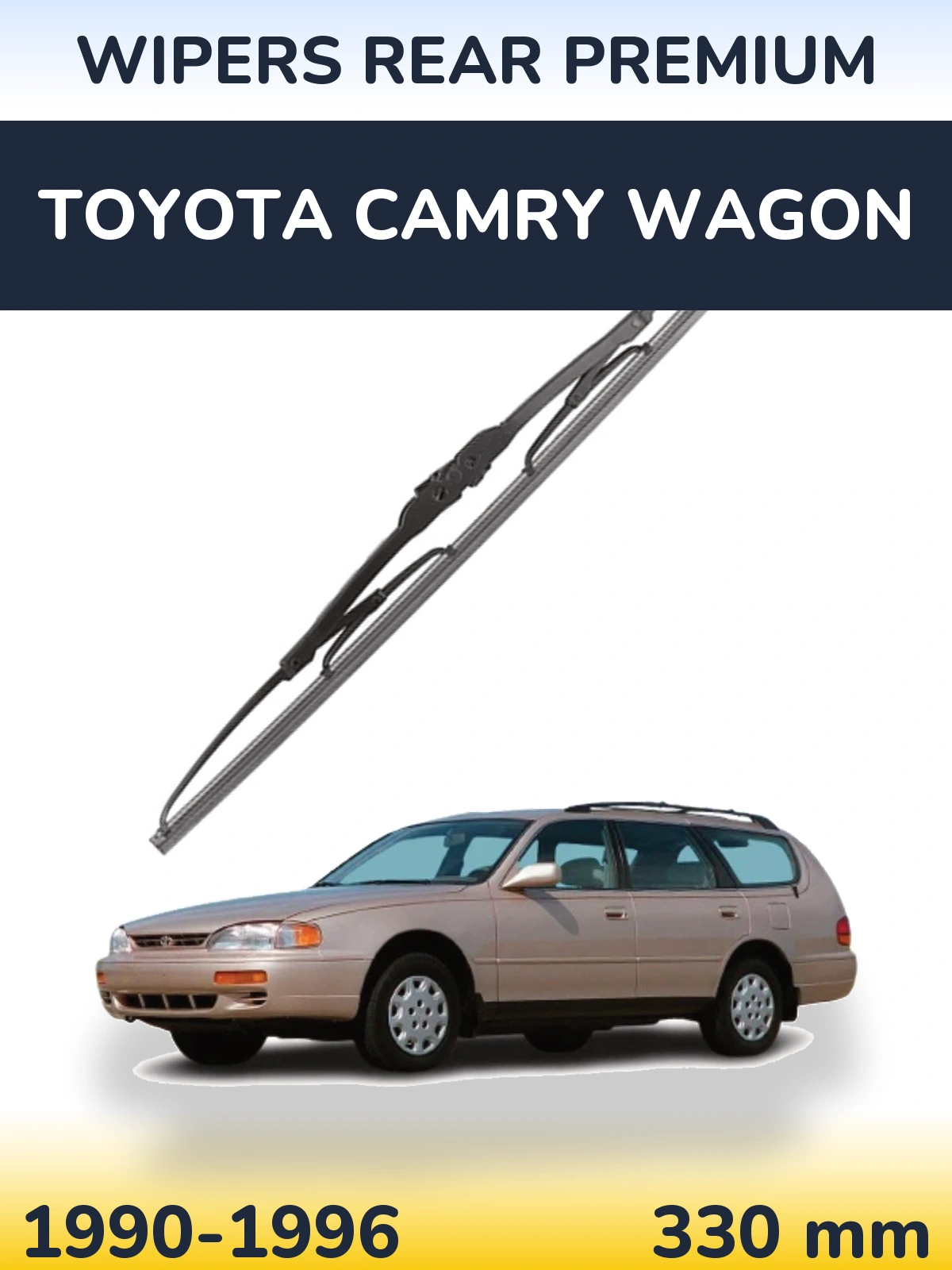 Tylna wycieraczka WIPERS REAR PREMIUM 330 mm do Toyota Camry Wagon 1990-1996