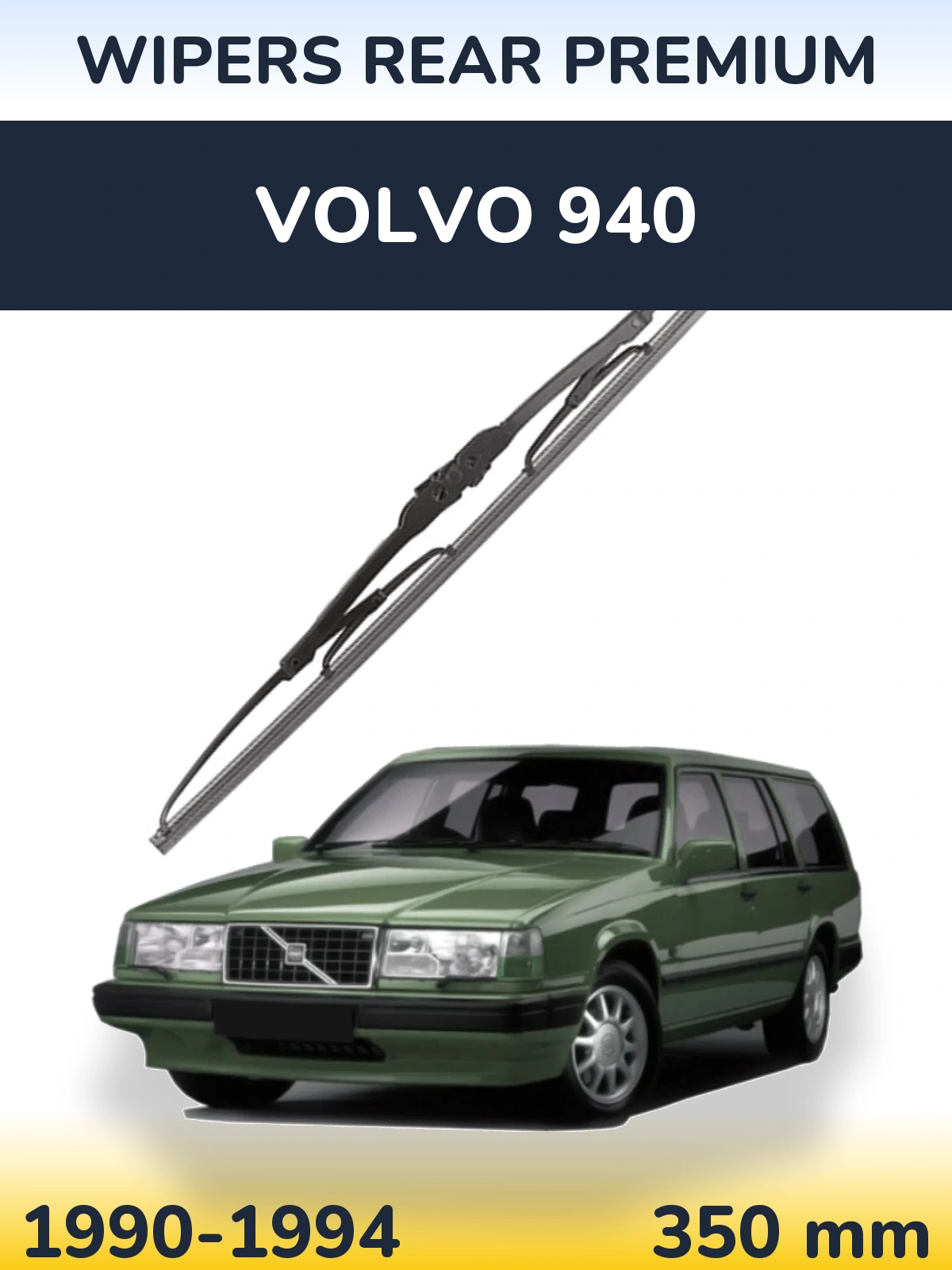 Задний дворник WIPERS REAR PREMIUM 350 мм для Volvo 940 1990-1994