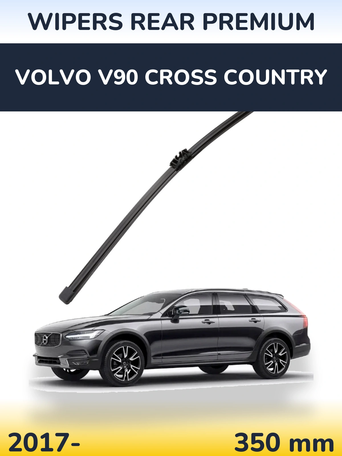 Tylna wycieraczka WIPERS REAR PREMIUM 350 mm do Volvo V90 Cross Country 2017-2026