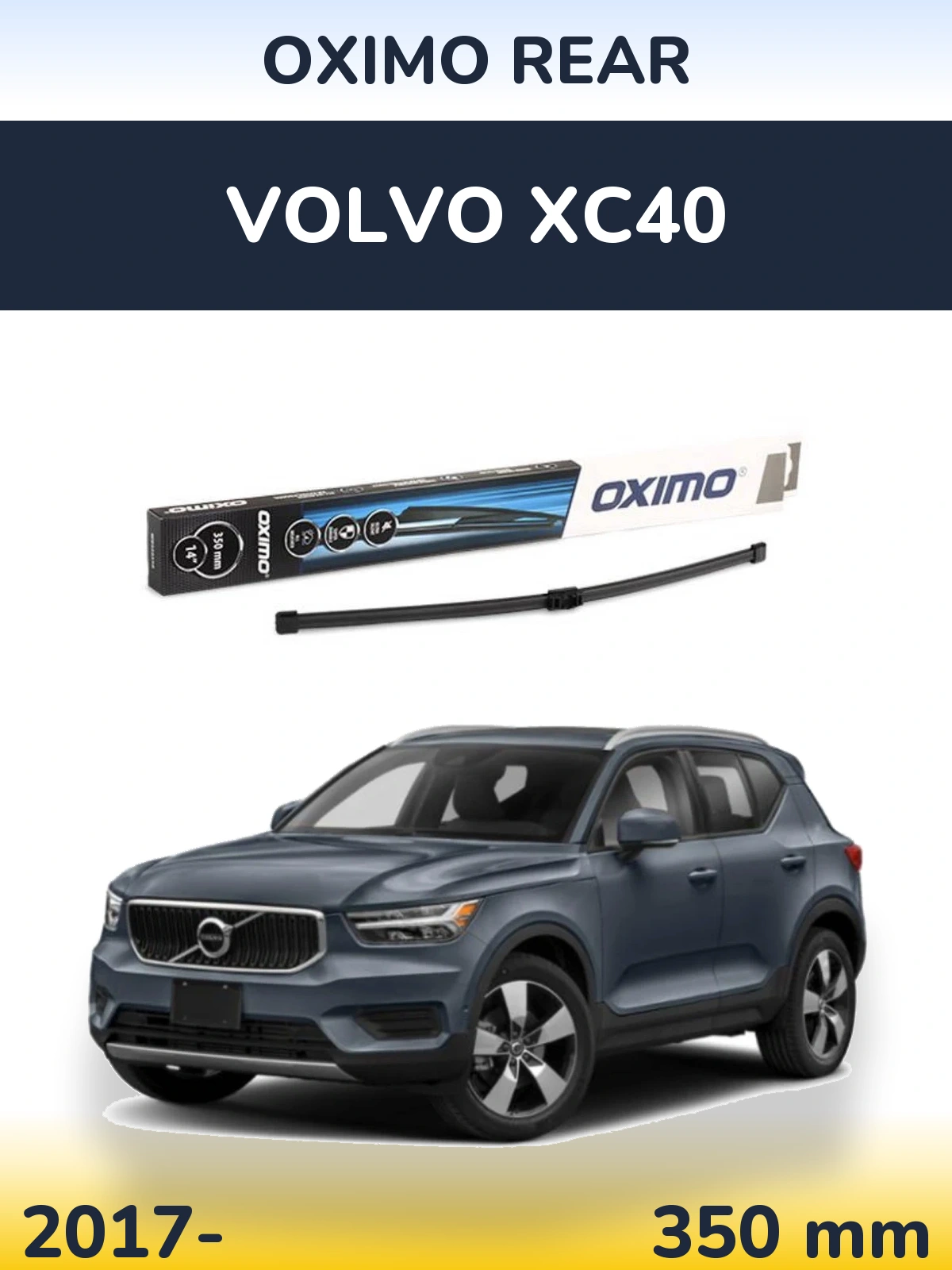 Tylna wycieraczka Oximo Rear 350 mm do Volvo XC40 2017-2026