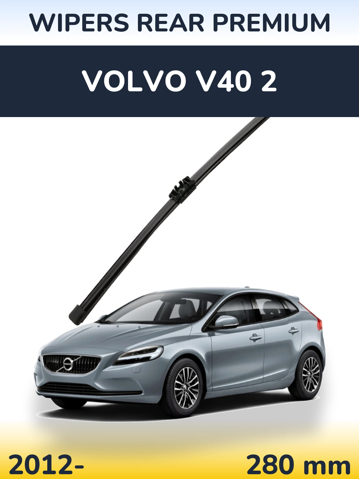 Tylna wycieraczka WIPERS REAR PREMIUM 280 mm do Volvo V40 2 2012-2026