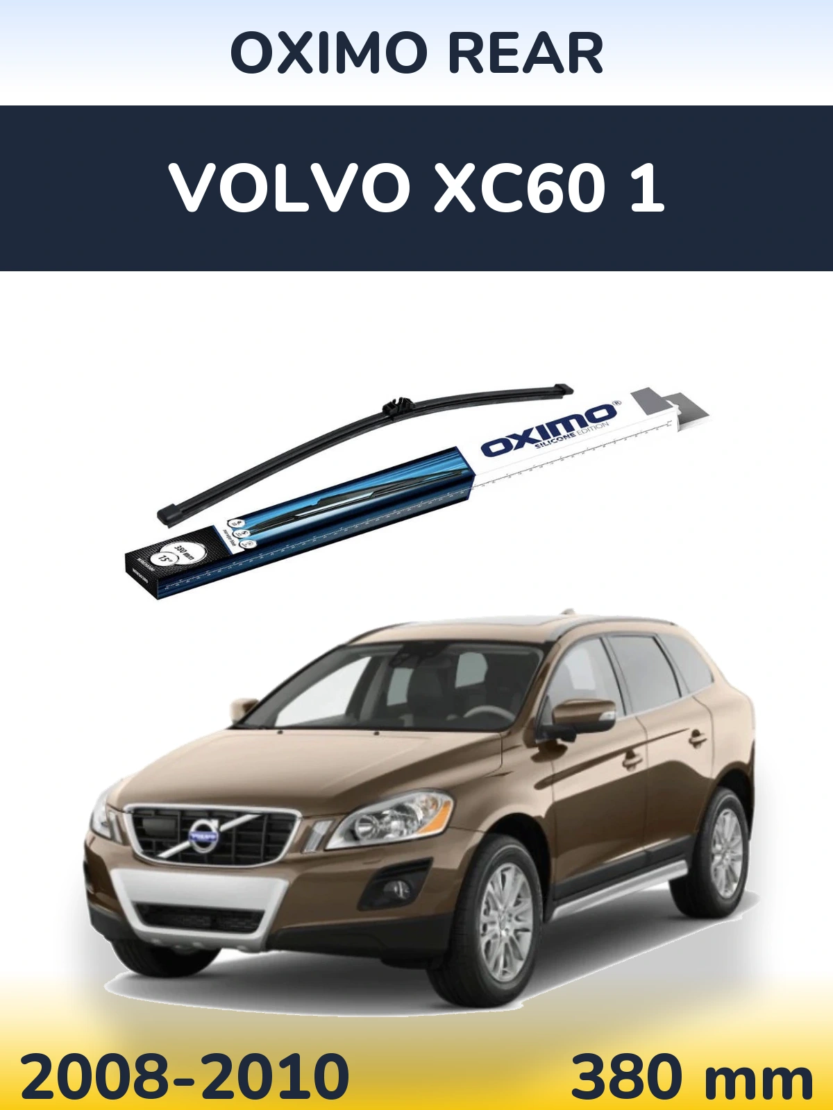 Tylna wycieraczka Oximo Rear 380 mm do Volvo XC60 1 2008-2010
