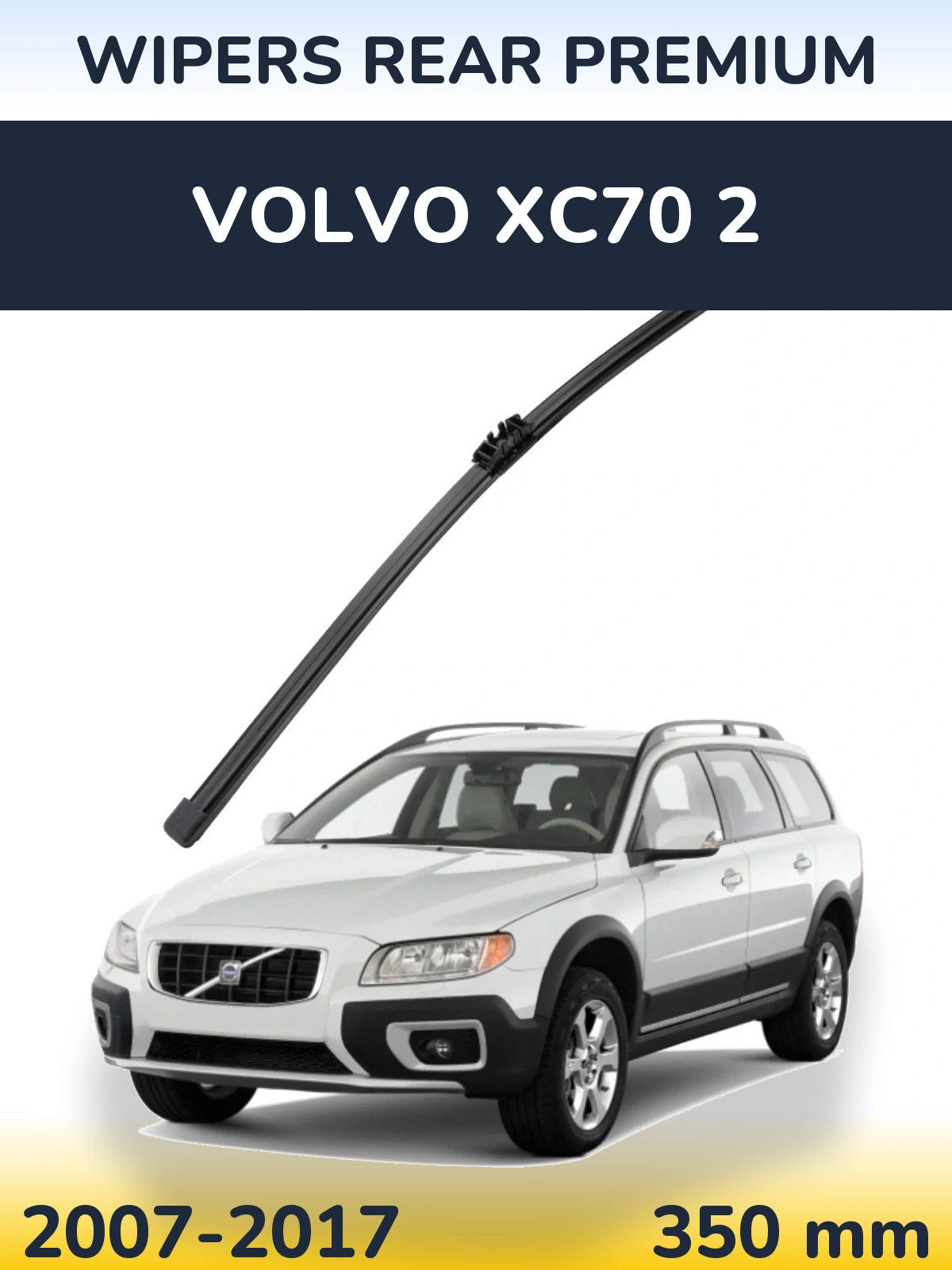 Tylna wycieraczka WIPERS REAR PREMIUM 350 mm do Volvo XC70 2 2007-2017