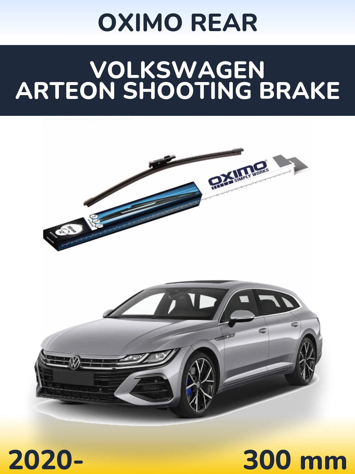 Tylna wycieraczka Oximo Rear 300 mm do Volkswagen Arteon Shooting Brake 2020-2026
