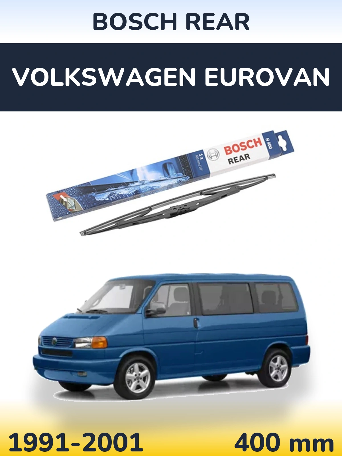 Tylna wycieraczka BOSCH Rear 400 mm do Volkswagen Eurovan 1991-2001