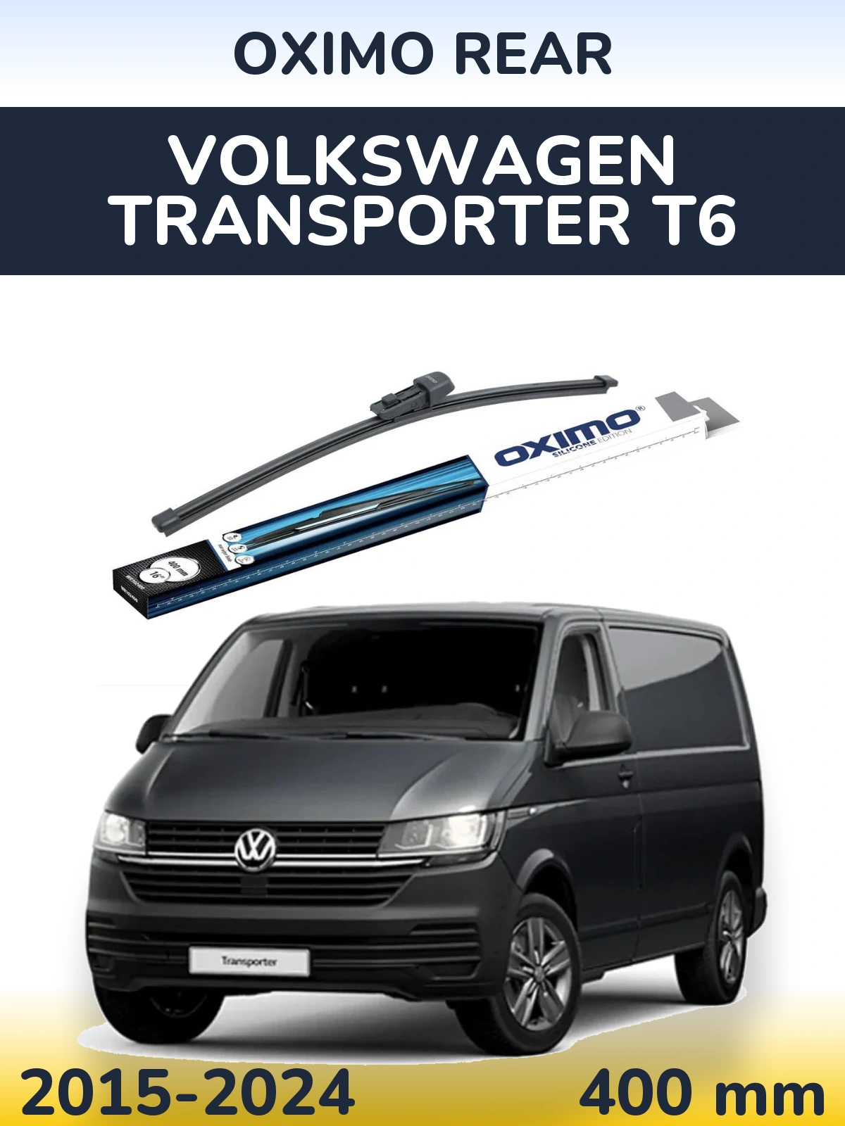 Tylna wycieraczka Oximo Rear 400 mm do Volkswagen Transporter T6 2015-2024