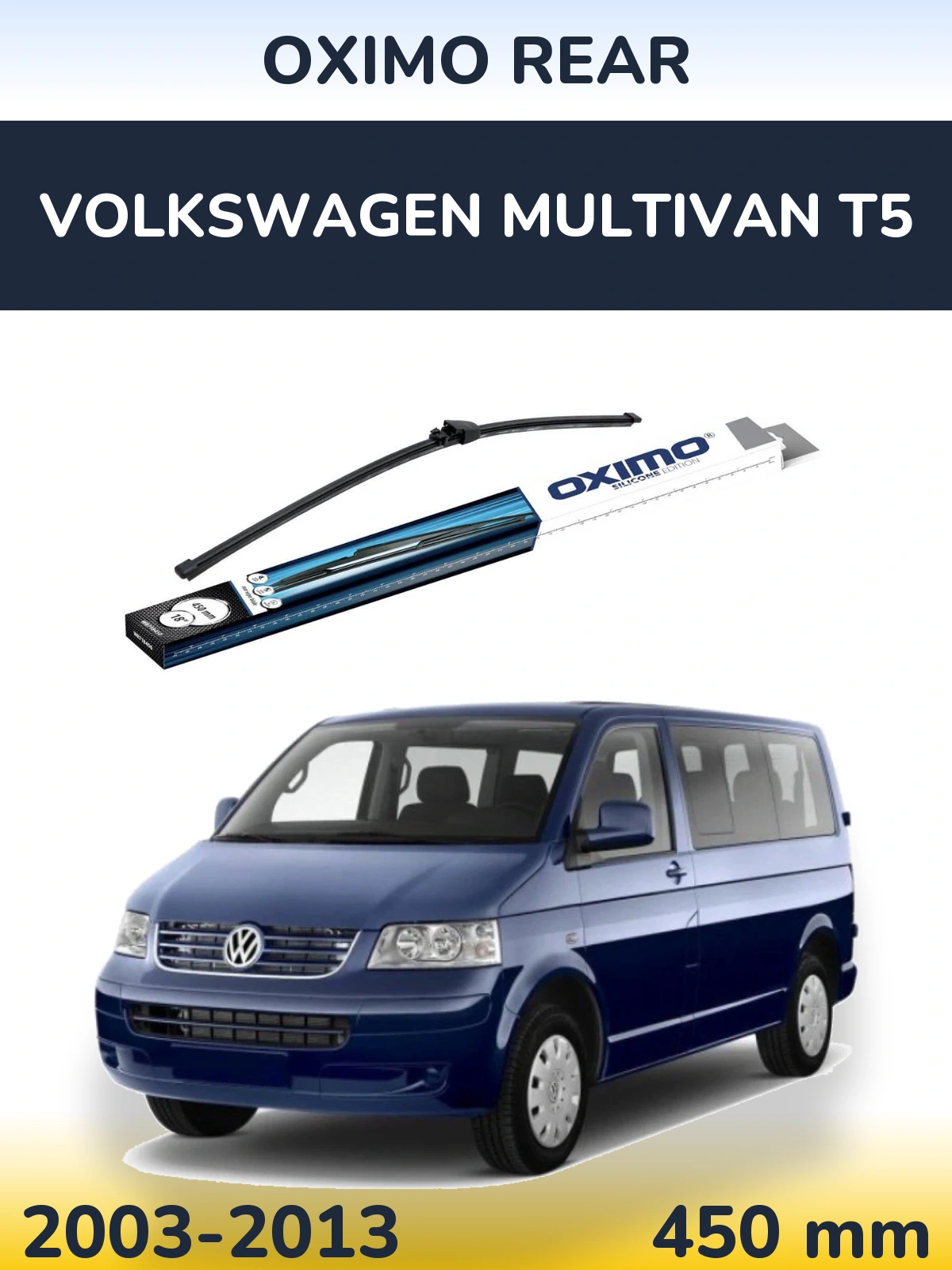 Tylna wycieraczka Oximo Rear 450 mm do Volkswagen Multivan T5 2003-2013