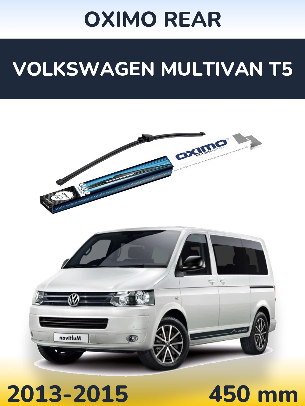 Tylna wycieraczka Oximo Rear 450 mm do Volkswagen Multivan T5 2013-2015
