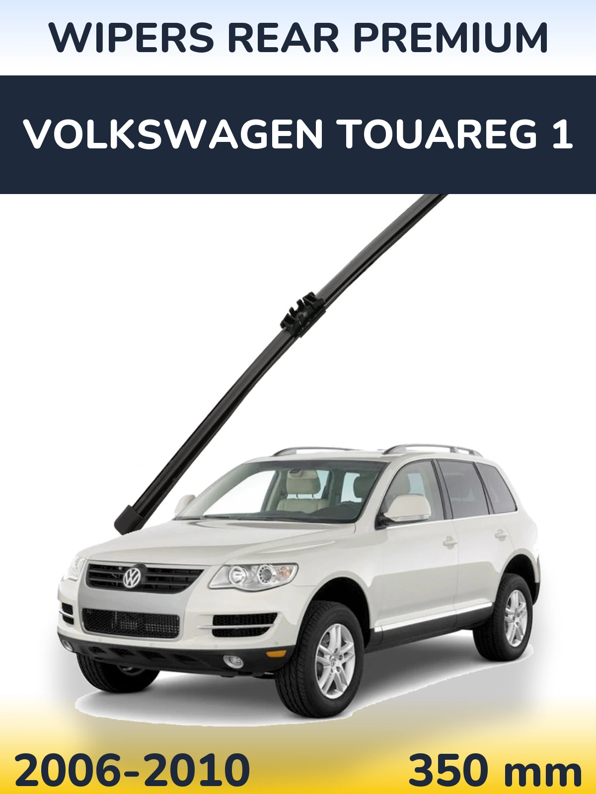 Tylna wycieraczka WIPERS REAR PREMIUM 350 mm do Volkswagen Touareg 1 2006-2010