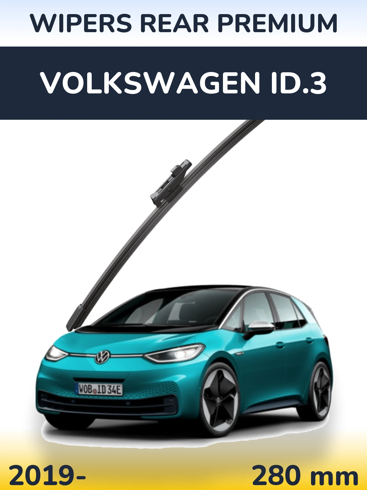 Tylna wycieraczka WIPERS REAR PREMIUM 280 mm do Volkswagen ID.3 2019-2026