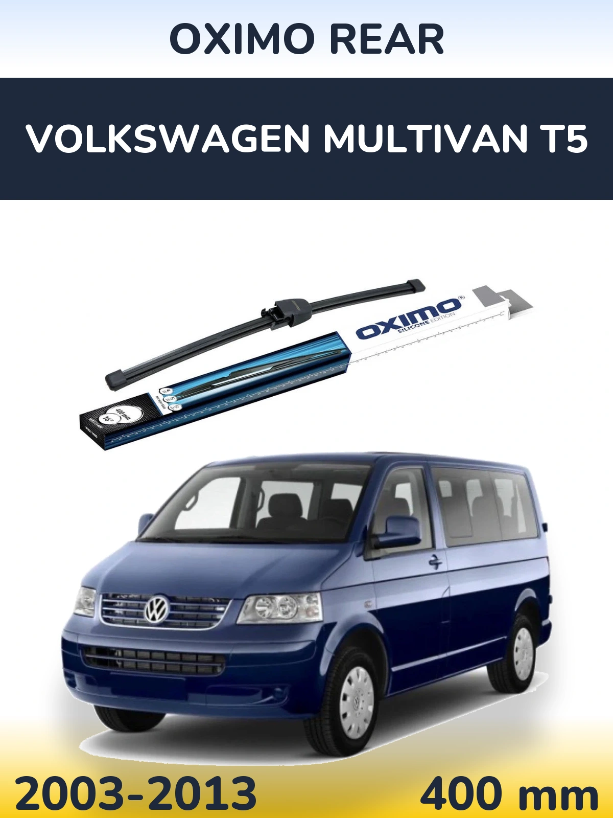Tylna wycieraczka Oximo Rear 400 mm do Volkswagen Multivan T5 2003-2013