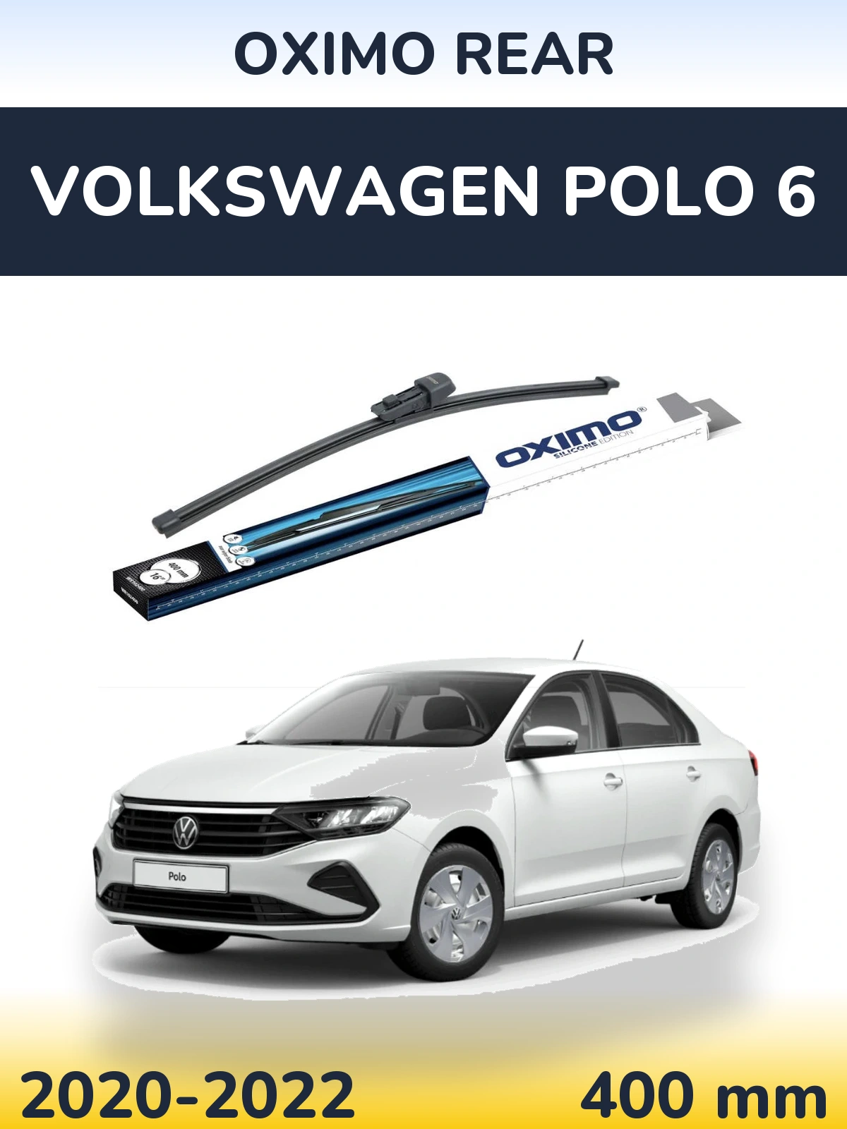 Tylna wycieraczka Oximo Rear 400 mm do Volkswagen Polo 6 2020-2022