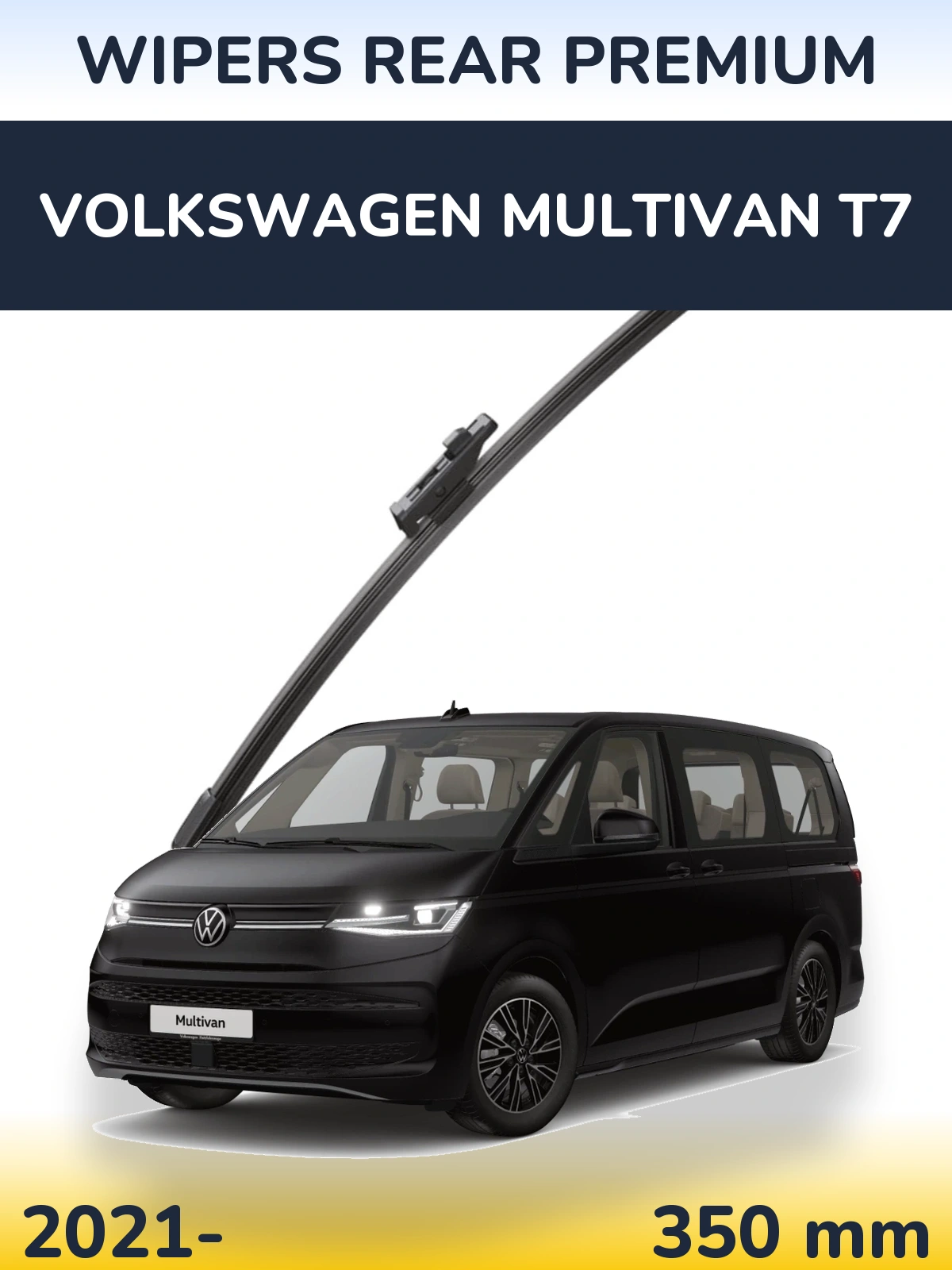 Tylna wycieraczka WIPERS REAR PREMIUM 350 mm do Volkswagen Multivan T7 2021-2026