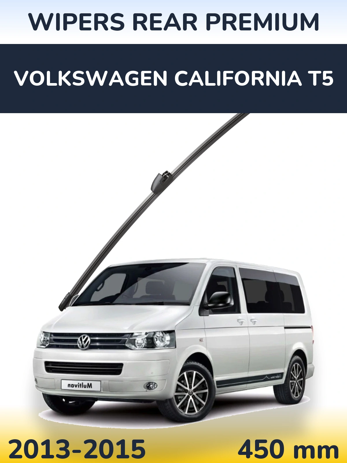 Задний дворник WIPERS REAR PREMIUM 450 мм для Volkswagen California T5 2013-2015
