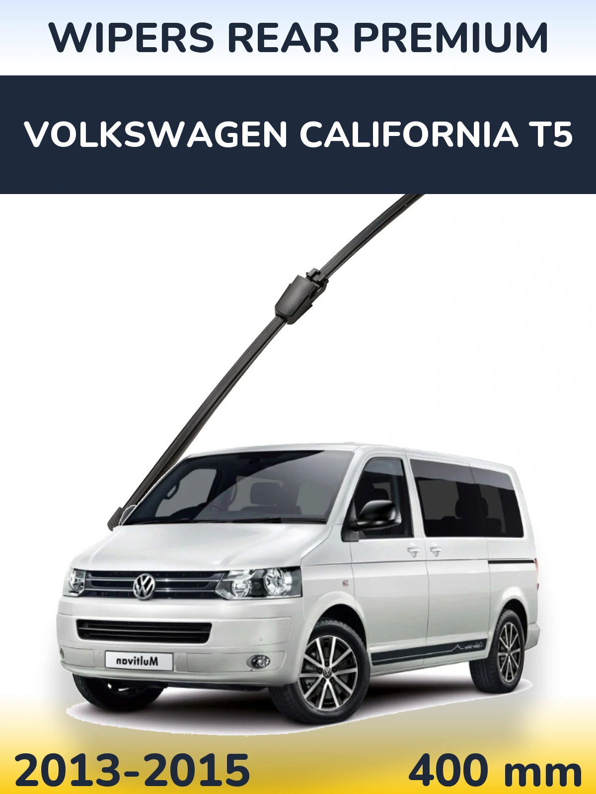 Tylna wycieraczka WIPERS REAR PREMIUM 400 mm do Volkswagen California T5 2013-2015