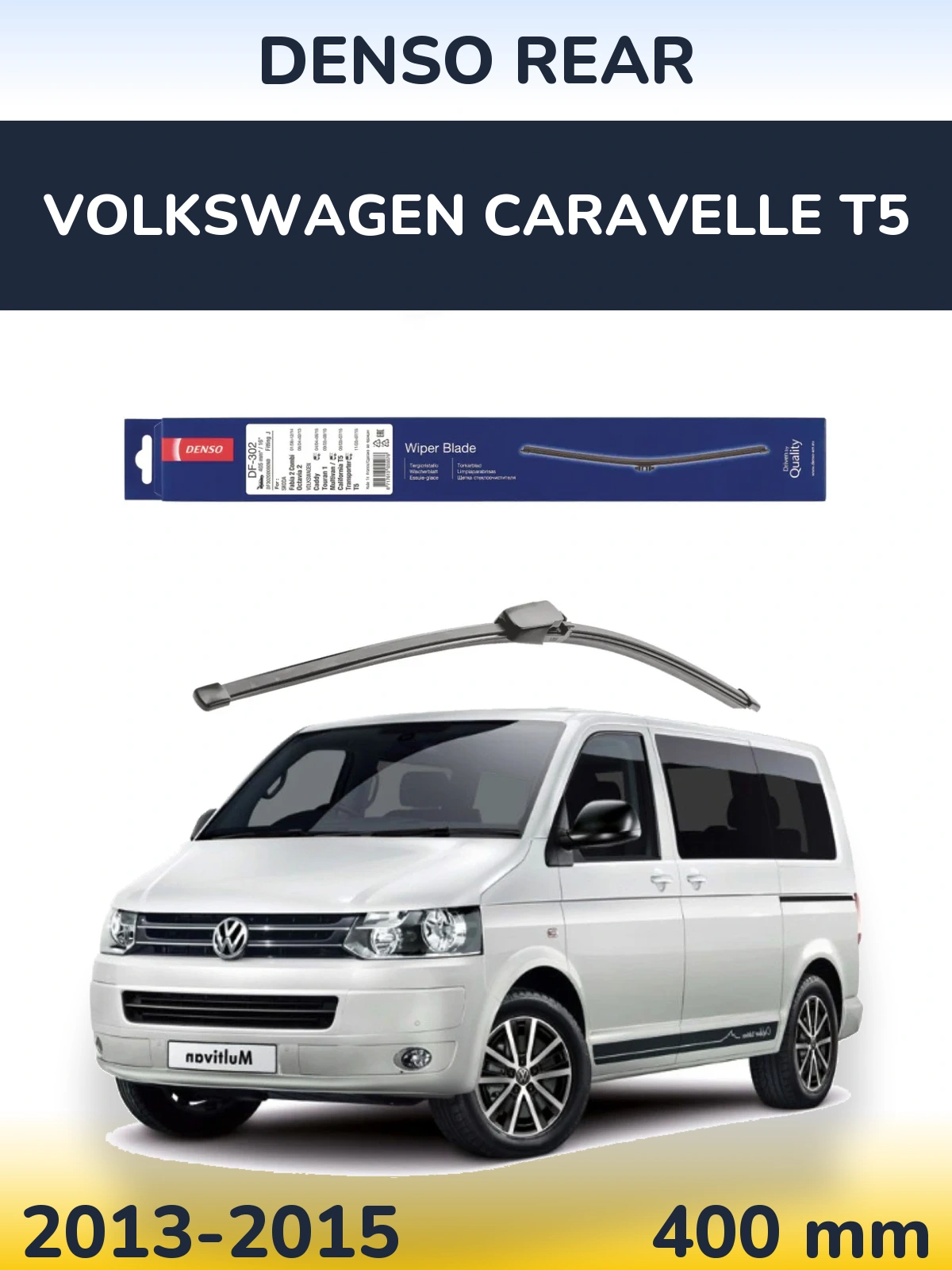 Tylna wycieraczka Denso Rear 400 mm do Volkswagen Caravelle T5 2013-2015