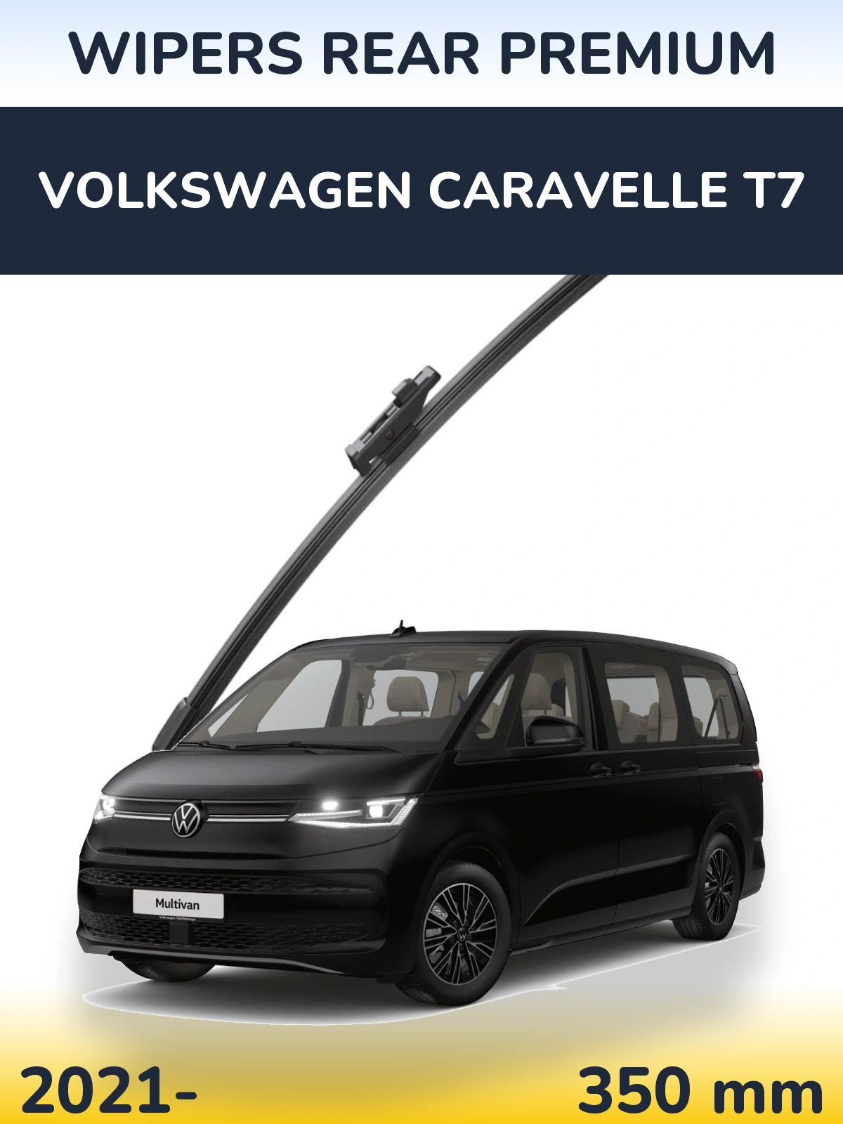 Tylna wycieraczka WIPERS REAR PREMIUM 350 mm do Volkswagen Caravelle T7 2021-2026