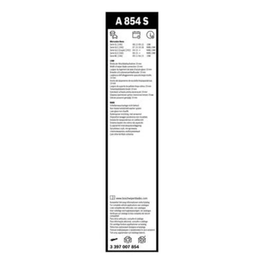 Komplet przednich wycieraczek BOSCH AeroTwin 650 & 580 mm do Mercedes GL 2012-2015