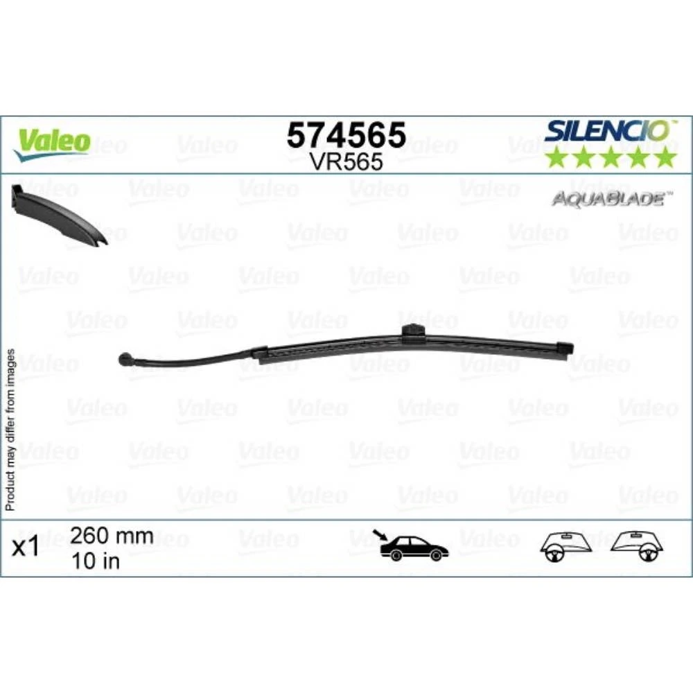 Wycieraczki Valeo Silencio Rear do Volvo V60