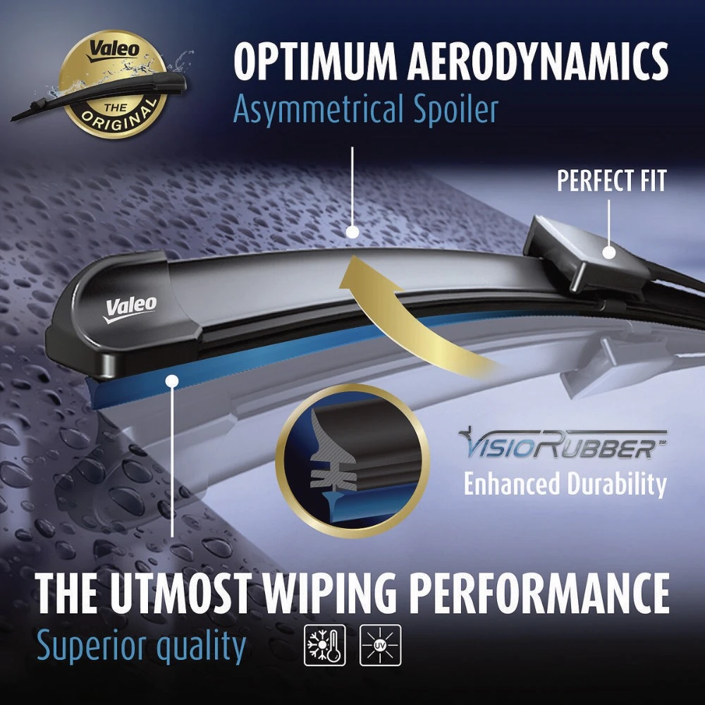Przednia wycieraczka Valeo Silencio Flat 750 mm do Audi A2 2001-2005