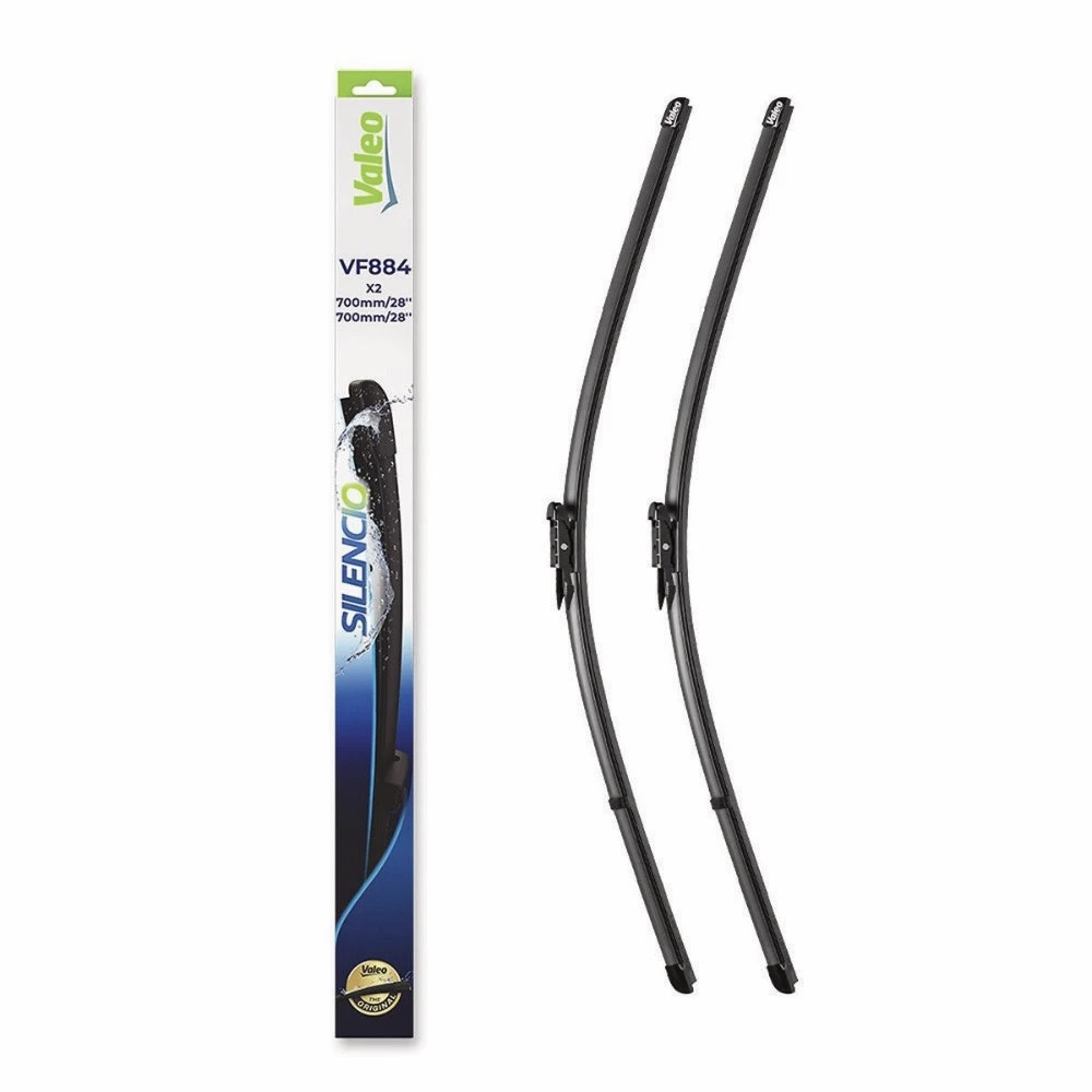 Komplet przednich wycieraczek Valeo Silencio Flat 700 & 700 mm do Ford Escape 3 2012-2019