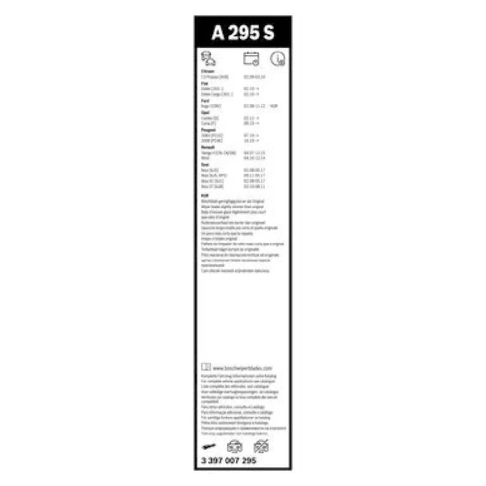 Komplet przednich wycieraczek BOSCH AeroTwin 600 & 400 mm do Renault 5 E-Tech 2025-2026