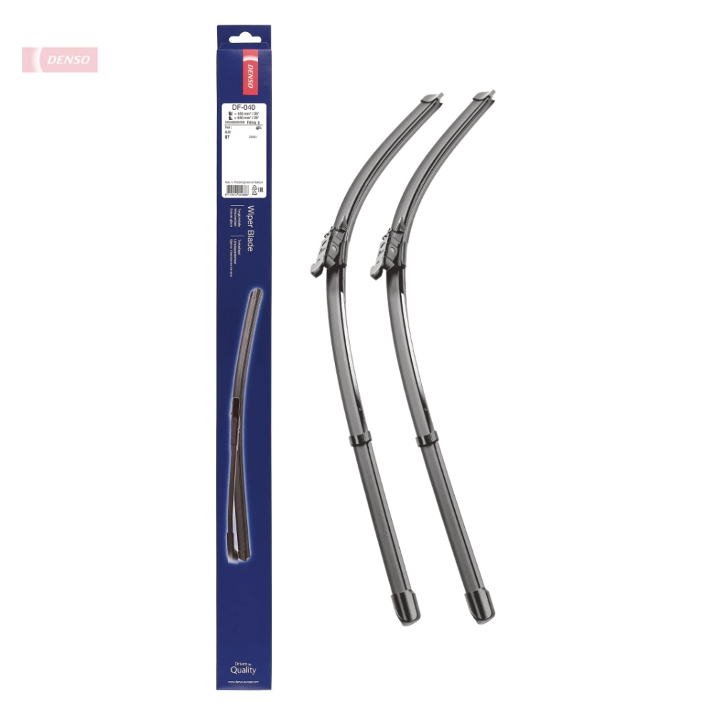 Komplet przednich wycieraczek Denso Flat 650 & 650 mm do Audi Q7 2006-2015