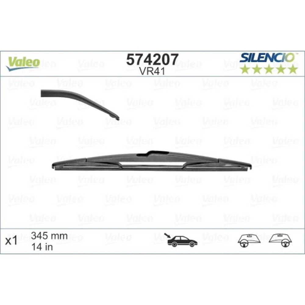 Tylna wycieraczka Valeo Silencio Rear 345 mm do Lexus RX 2 2003-2009